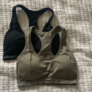 Lucky brand sports bras